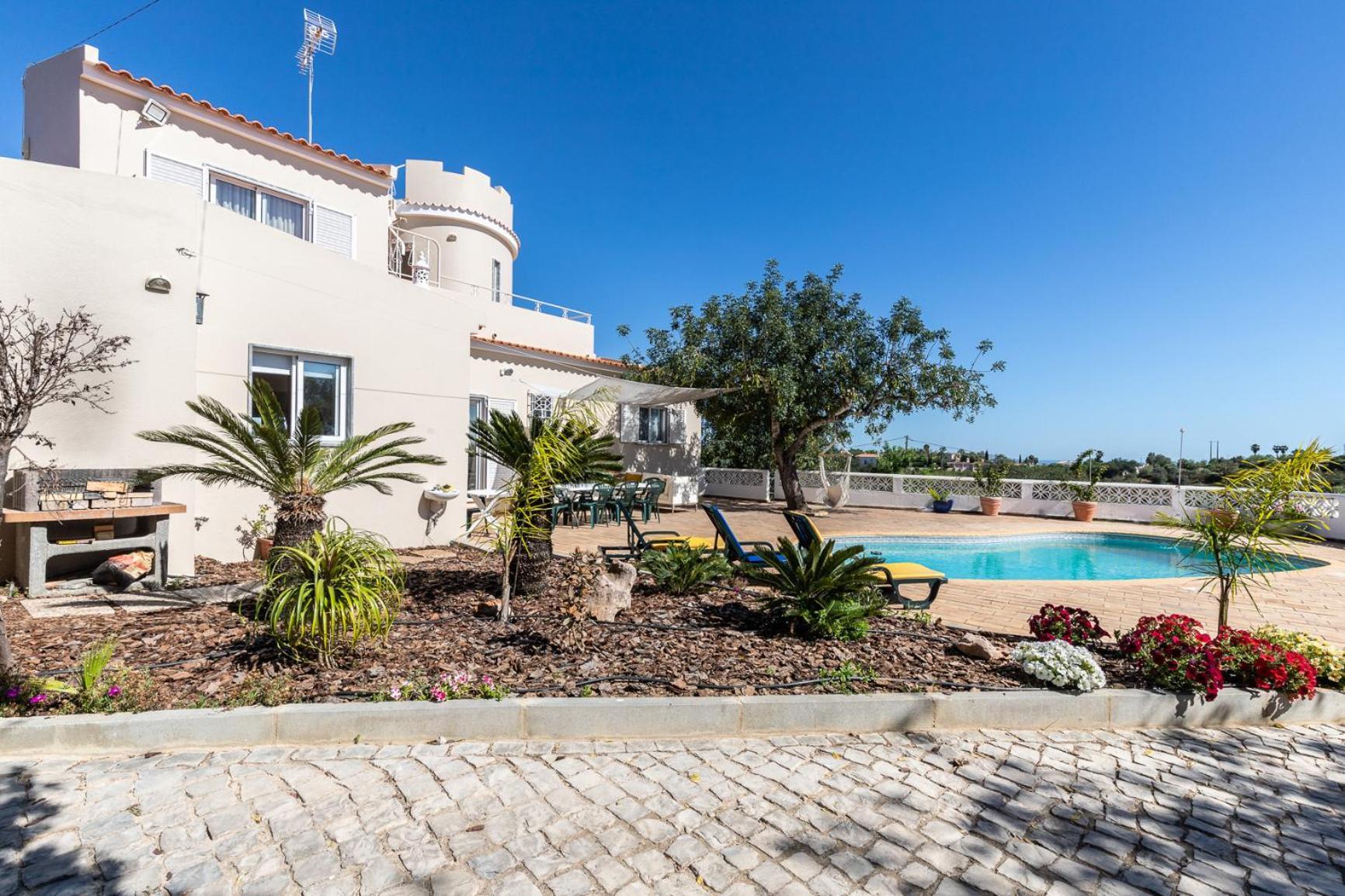Looking To Landscape Sea View Private Pool Loule